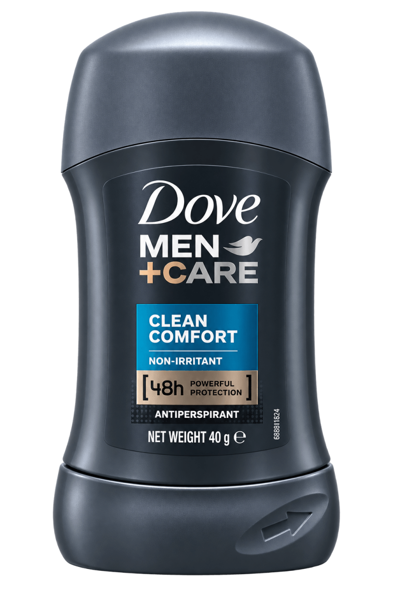 مام ضد تعریق مردانه داو مدل Men+Care Clean Comfort با ماندگاری 48 ساعت